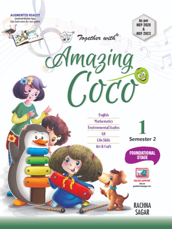 Together With Amazing Coco Semester 2 for Class 1 English Maths