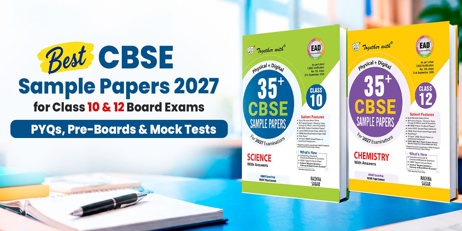 Best CBSE Sample Papers 2027 for Class 10 & 12 Board Exams: PYQs, Pre-Boards & Mock Tests